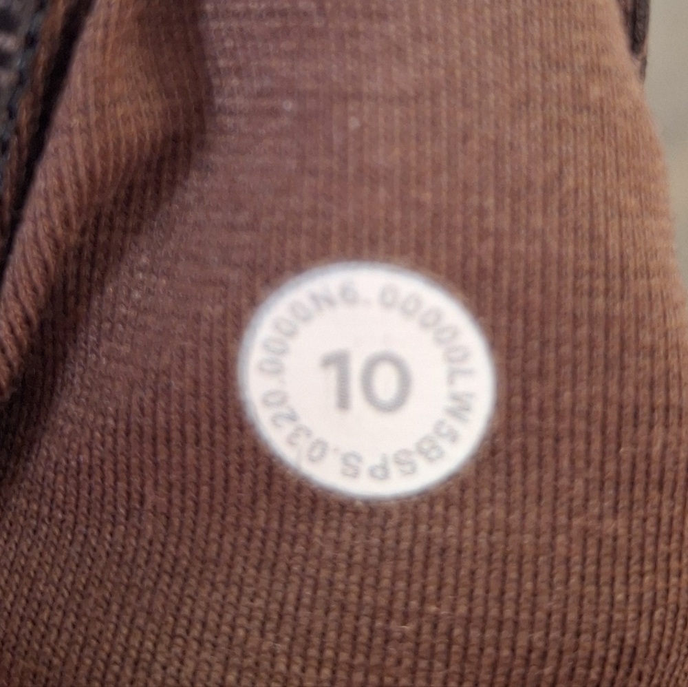 lululemon athletica Brown Patterned Leggings Size 10 - Picture 4 of 6